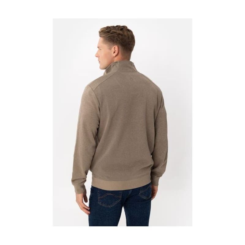 Pánska mikina so zipsom VOLCANO B-WILL-102-BEIGE 3