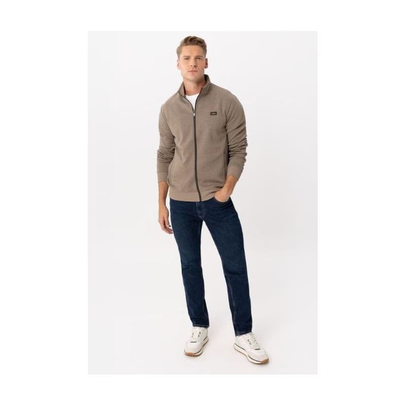 Pánska mikina so zipsom VOLCANO B-WILL-102-BEIGE 4
