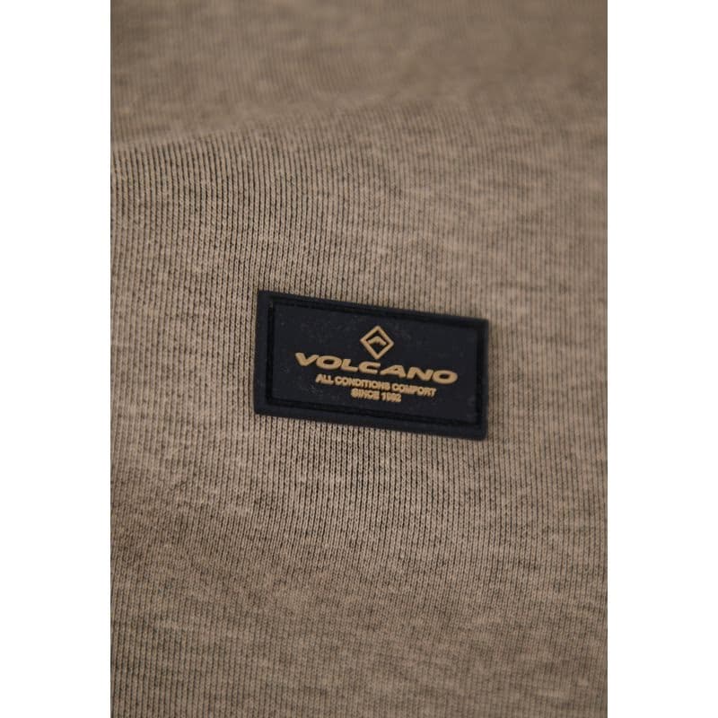 Pánska mikina so zipsom VOLCANO B-WILL-102-BEIGE 6