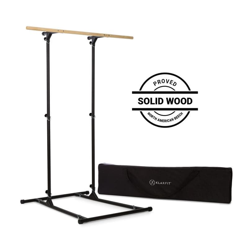 KLARFIT T-Trix, pull up stanica, MultiGym koncept, do 110 kg, prenosná taška, čierna 1