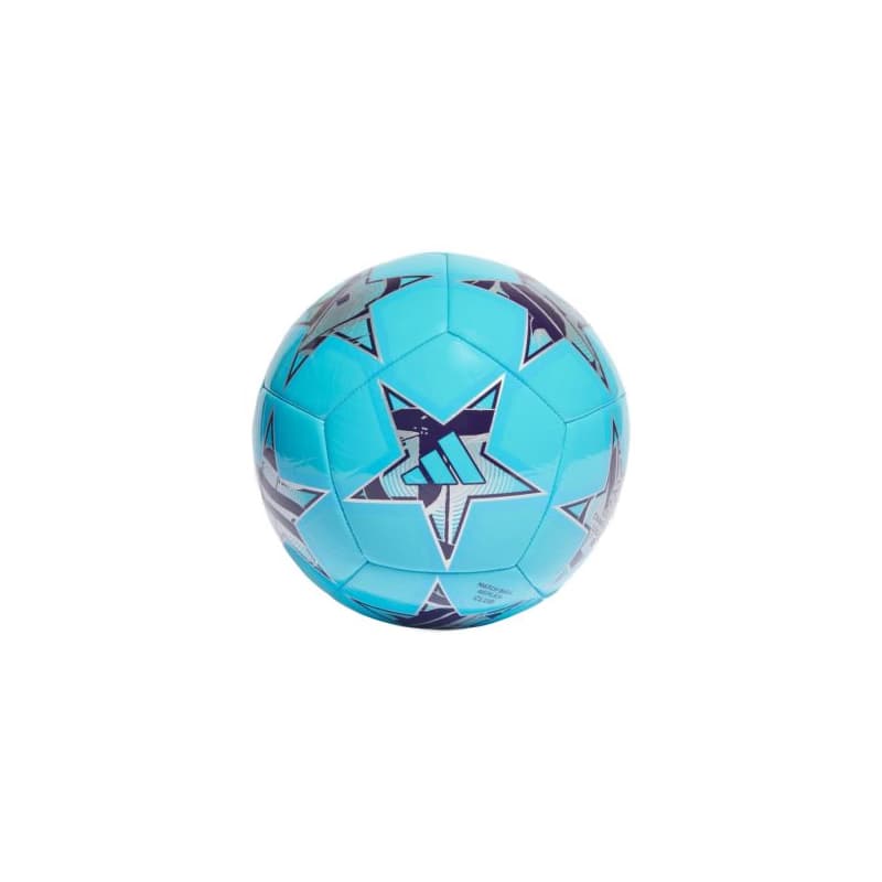Futbalová lopta ADIDAS UCL CLB-IA0948-bright cyan silver met. 1