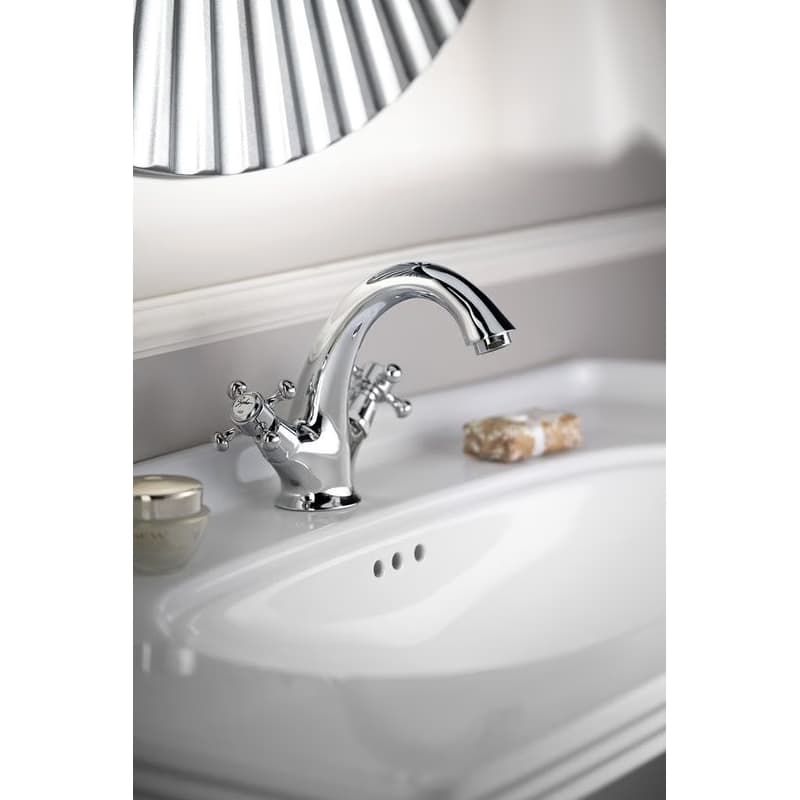 SAPHO - ANTEA stojánkova umývadlová batéria vysoká s výpusťou, chróm 3271 4