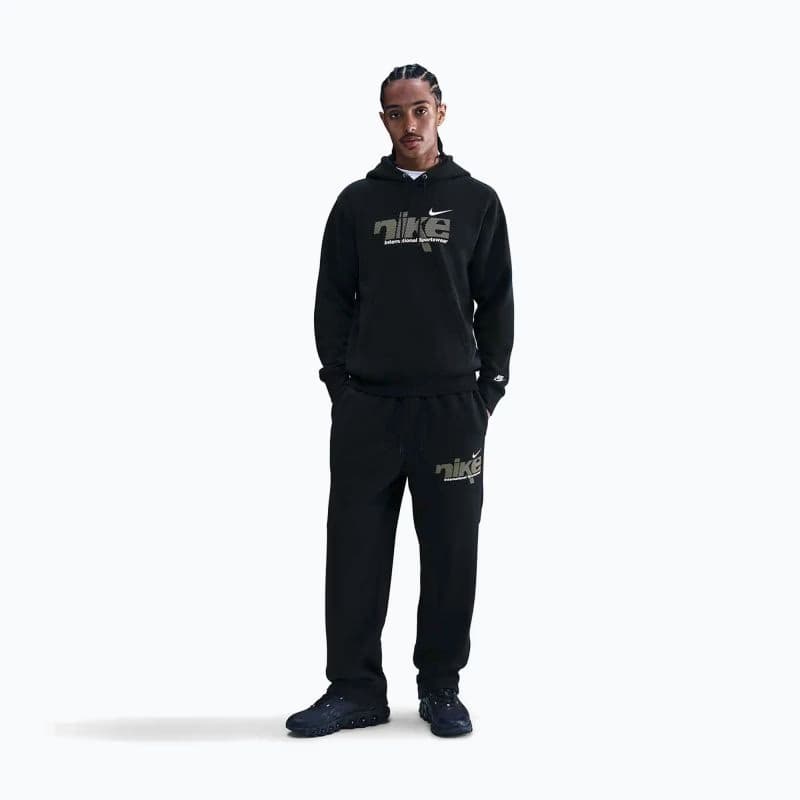 Pánske tepláky NIKE M NK CLUB BNGEE PNT SWSH SPRT BLACK METALLIC GOLD 2