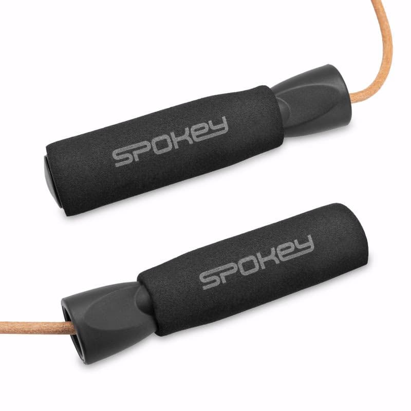 Švihadlo SPOKEY QUICK SKIP leather ball bearings 300 cm 4