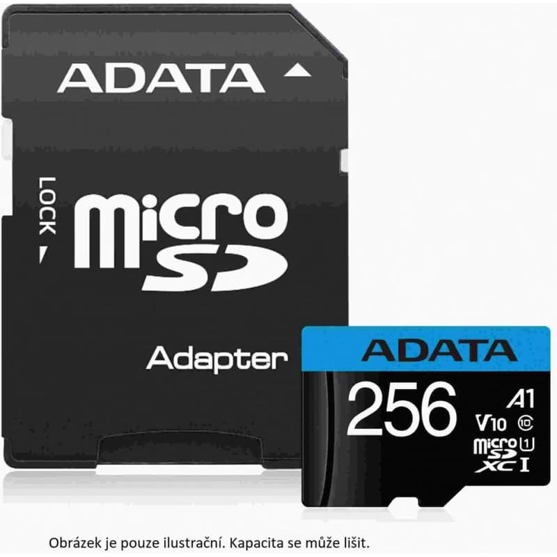 ADATA MicroSDHC karta 32GB UHS-I Class 10, A1 + SD adaptér, Premier 3