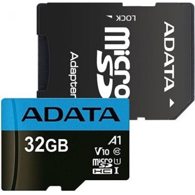 ADATA MicroSDHC karta 32GB UHS-I Class 10, A1 + SD adaptér, Premier 5