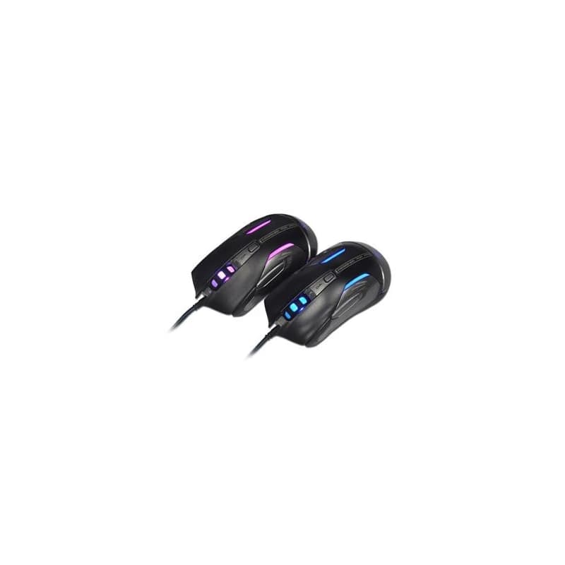E-blue Auroza FPS Myš káblové, čierna, 8200DPI 5