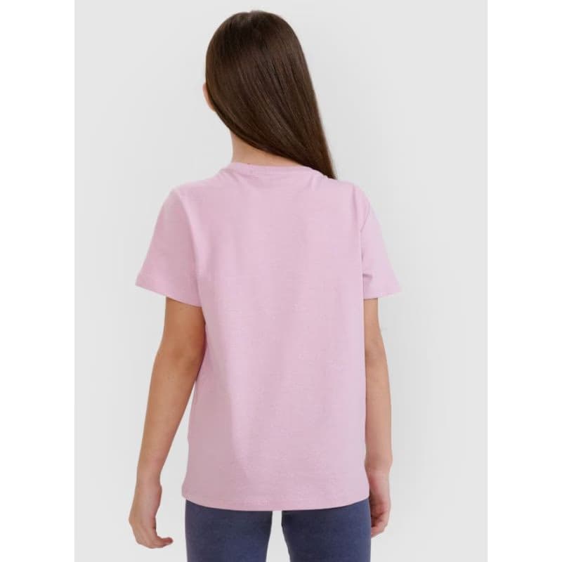 Dievčenské tričko s krátkym rukávom 4F JUNIOR TSHIRT F1854-52S-LIGHT VIOLET 3