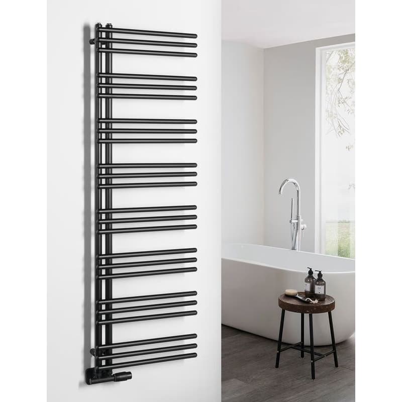 AQUALINE - POSEIDON vykurovacie teleso 450x1540, čierna mat PS415B 3
