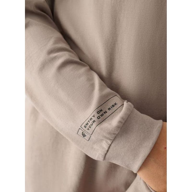 Chlapčenské tričko s dlhým rukávom 4F JUNIOR LONGSLEEVE-JWAW24TLONM294-26S-WARM LIGHT GREY 6