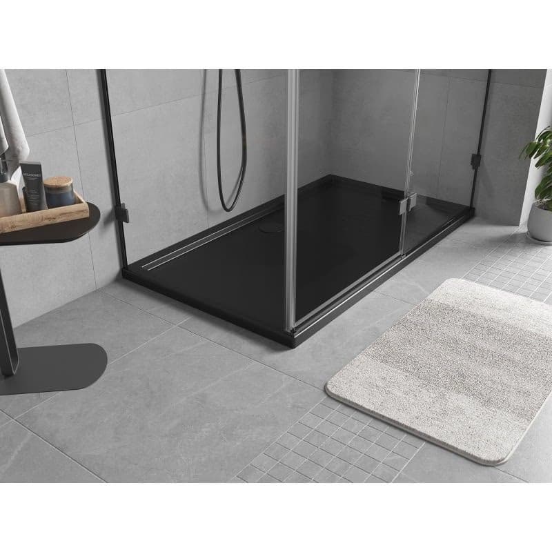 MEXEN - Flow sprchová vanička obdĺžniková slim 100 x 150, čierna mat 46R701015 2