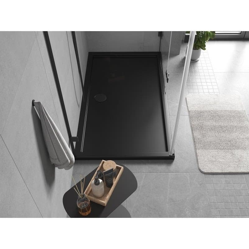 MEXEN - Flow sprchová vanička obdĺžniková slim 100 x 150, čierna mat 46R701015 3