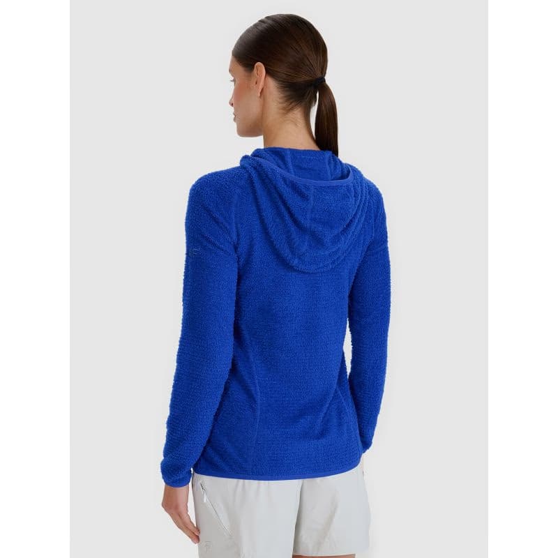 Dámska turistická flisová mikina so zipsom 4F SWEATSHIRT FNK-WSS25TFSWF481-36S-COBALT 4