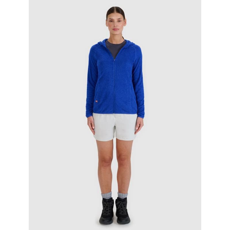 Dámska turistická flisová mikina so zipsom 4F SWEATSHIRT FNK-WSS25TFSWF481-36S-COBALT 6