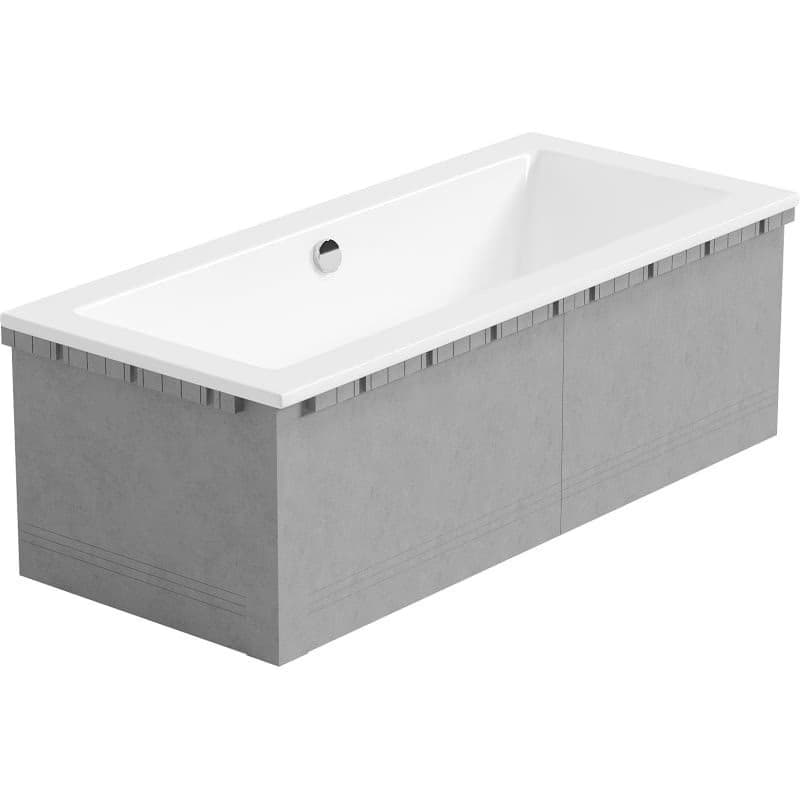 MEXEN - X-ST polystyrénový plášť na obdĺžnikovú vaňu 120-150 x 70-90, biela 55020-00 3