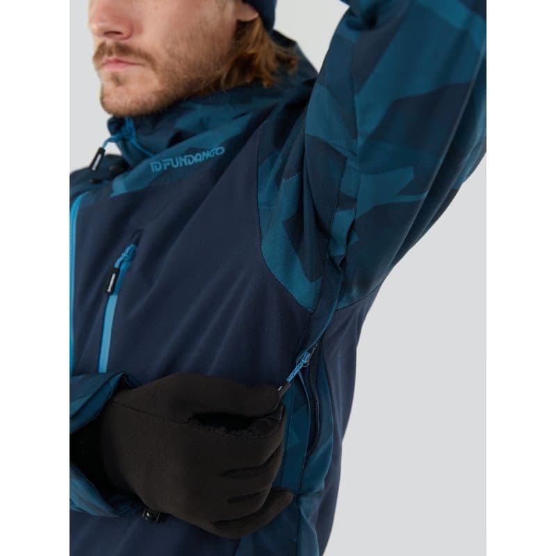 Pánska lyžiarska bunda FUNDANGO Privet Allmountain Jacket-481-dark navy 5
