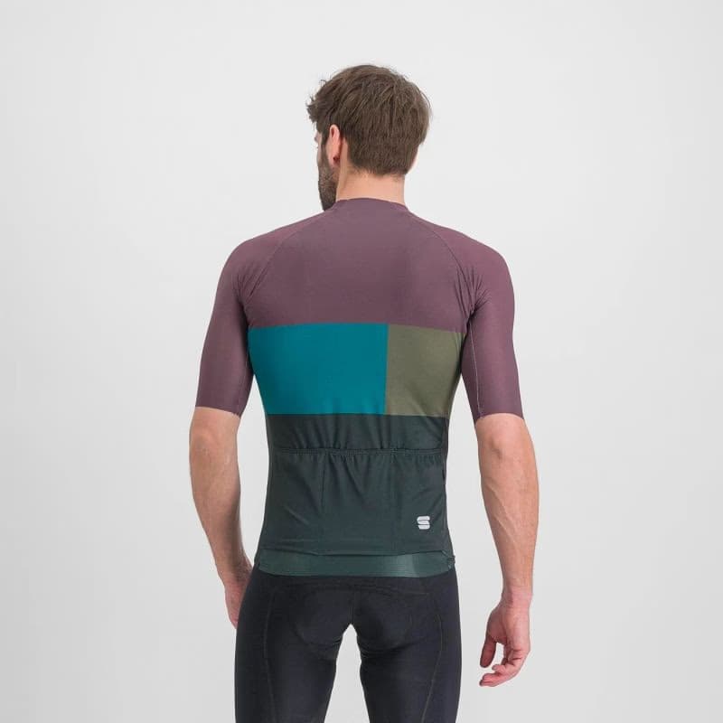 Pánsky cyklistický dres s krátkym rukávom SPORTFUL Snap jersey, scarab huckleberry 3