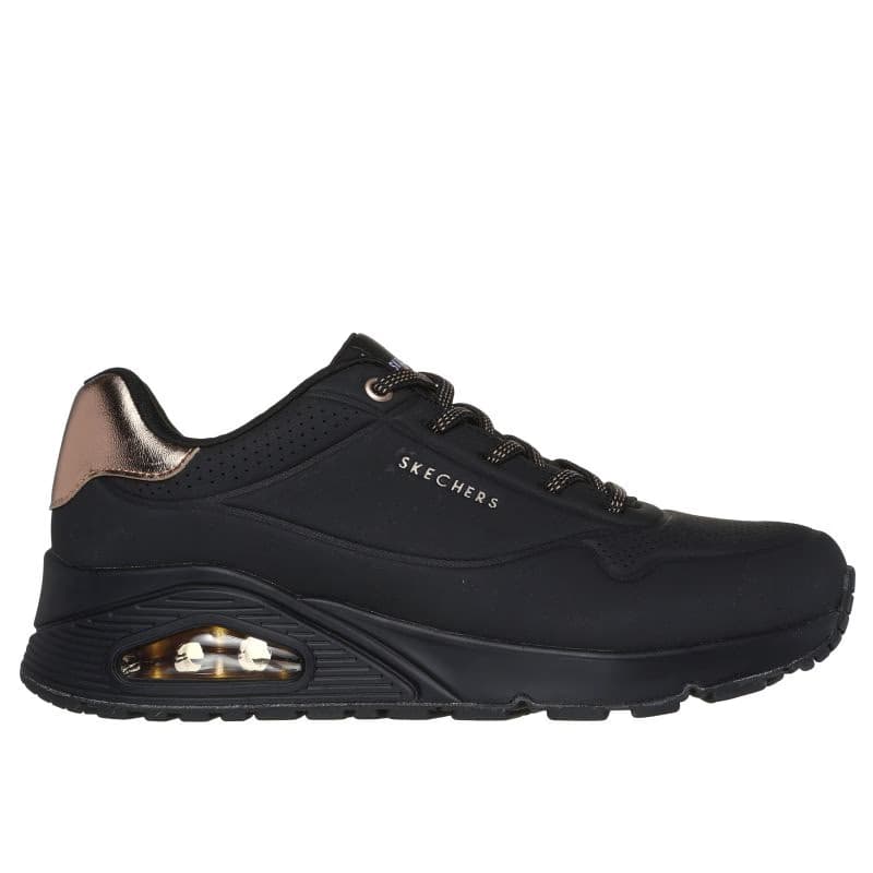 Dámska rekreačná obuv SKECHERS Uno Shimmer Away W black 2