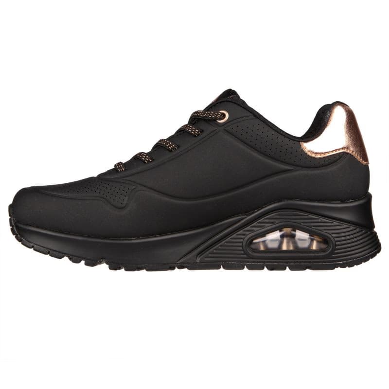 Dámska rekreačná obuv SKECHERS Uno Shimmer Away W black 3