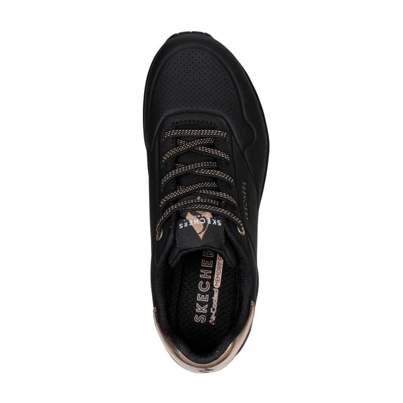 Dámska rekreačná obuv SKECHERS Uno Shimmer Away W black 4