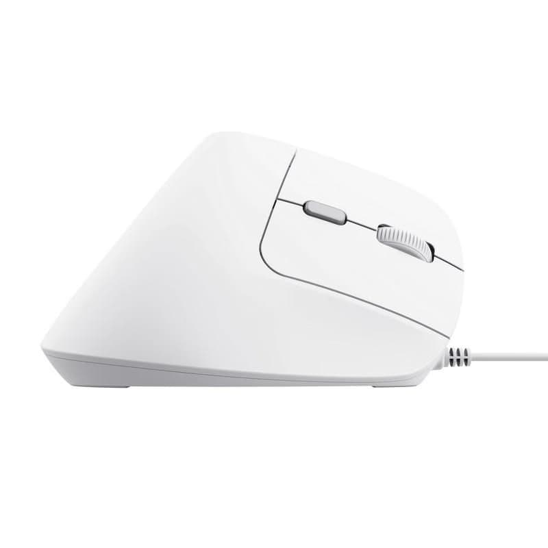 TRUST myš Bayo II Ergonomická vertikálna myš, USB, biela 4