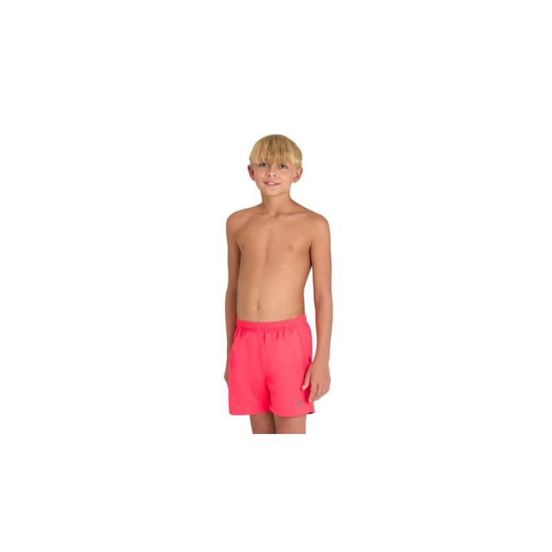 Juniorské plavky ARENA BOYS BEACH BOXER SOLID R Red 1
