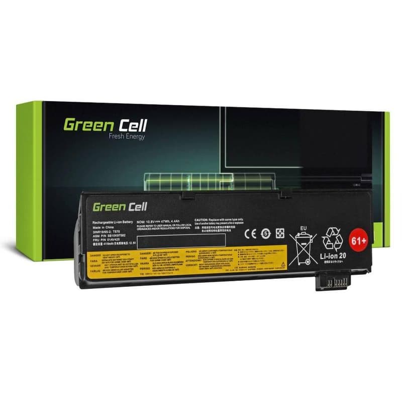 Green Cell Battery 01AV424 for Lenovo ThinkPad T470 T570 A475 P51S T25 1