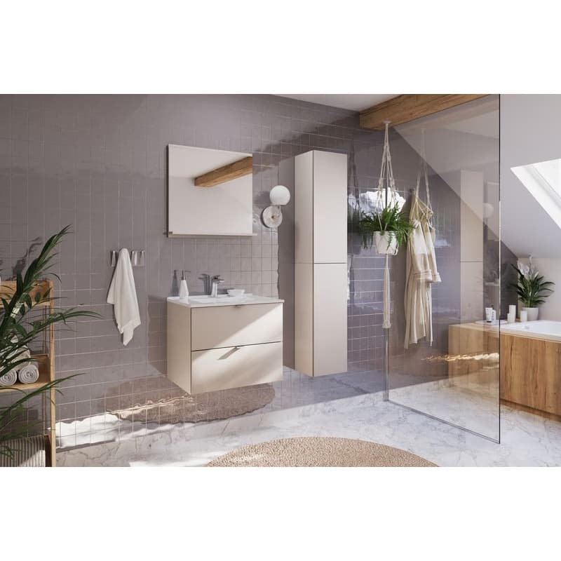 ArtCom Vysoká skrinka do kúpeľne DALIA Cashmere 80-30-1D 5