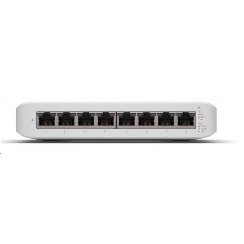 UBNT UniFi Switch USW-Lite-8-PoE [8xGigabit, 4x PoE out 52W, 802.3at/af, 16Gbps] 1