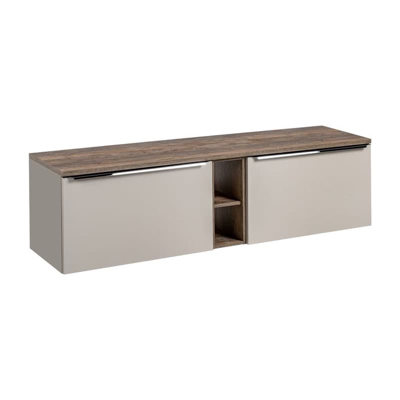 ArtCom Kúpeľňová skrinka s doskou SANTA Fe Taupe D180/1 | 180 cm 1