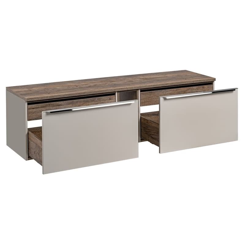 ArtCom Kúpeľňová skrinka s doskou SANTA Fe Taupe D180/1 | 180 cm 2