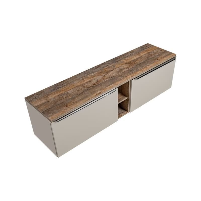 ArtCom Kúpeľňová skrinka s doskou SANTA Fe Taupe D180/1 | 180 cm 4