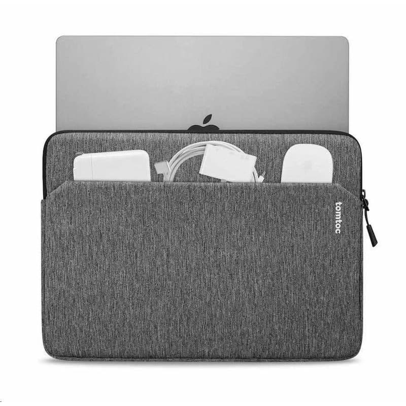 tomtoc Sleeve - 13" MacBook Air / 14" MacBook Pro, sivá 6