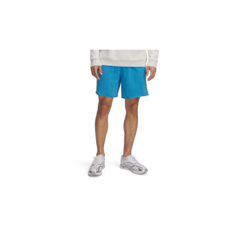 Pánske teplákové kraťasy UNDER ARMOUR UA Rival TerryLogo8inShort-BLU 1