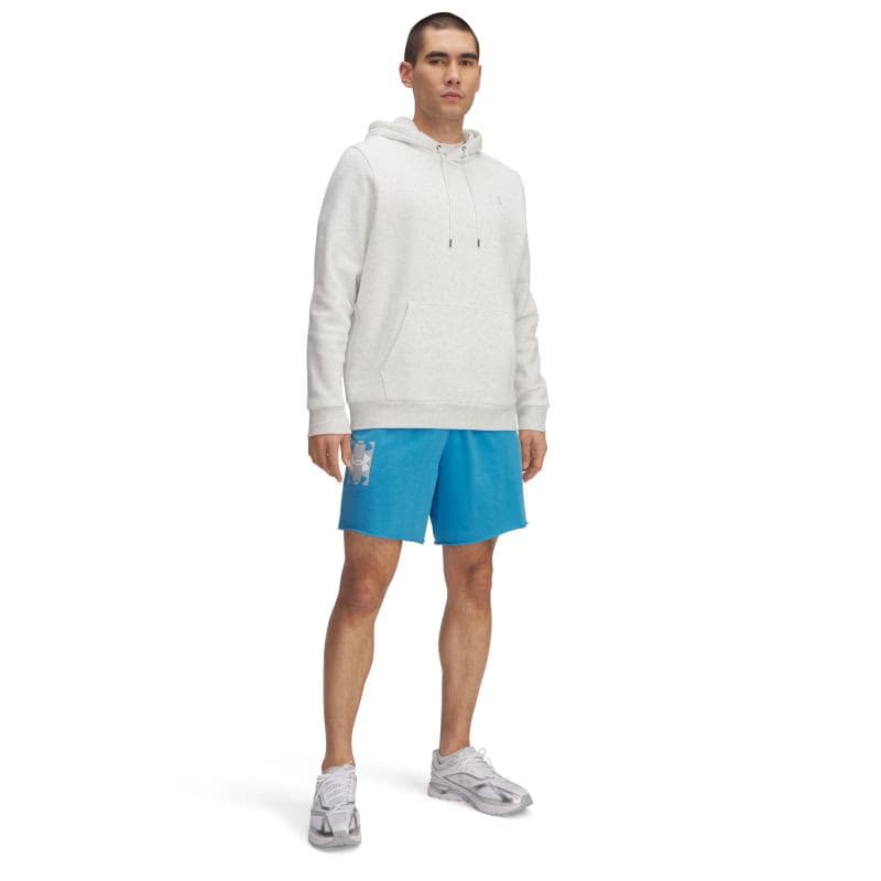 Pánske teplákové kraťasy UNDER ARMOUR UA Rival TerryLogo8inShort-BLU 4