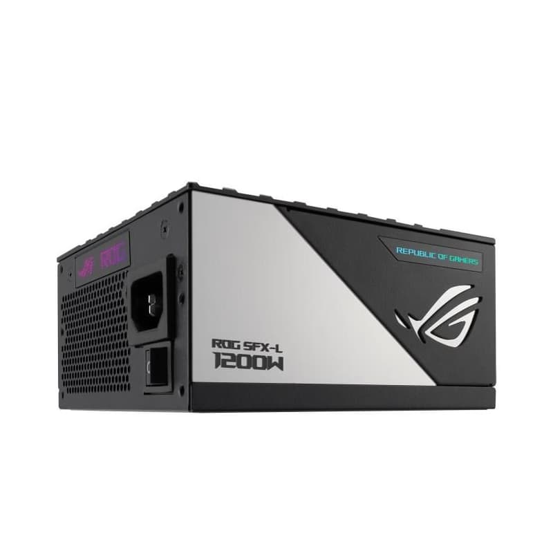 ASUS zdroj 1200W ROG LOKI SFX-L GAMING, 120 mm, Plne Modulárny, 80+ Titanium, ARGB, SFX-L 6
