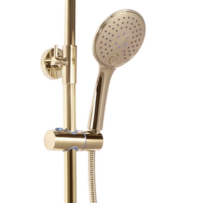REA - SPRCHOVÁ BATÉRIA 150mm S TERMOSTATOM VINCENT L.GOLD Zlatá REA-P8005 2