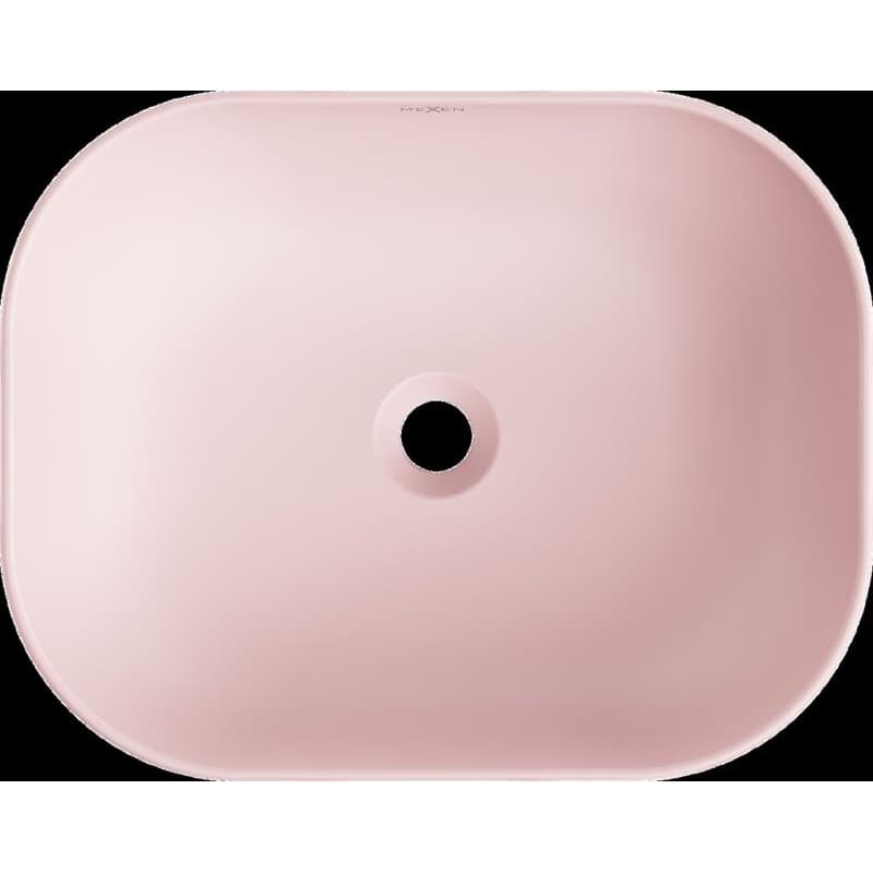 MEXEN - Rosa keramické umývadlo na dosku 50 x 40 cm ružové mat 21095044 5