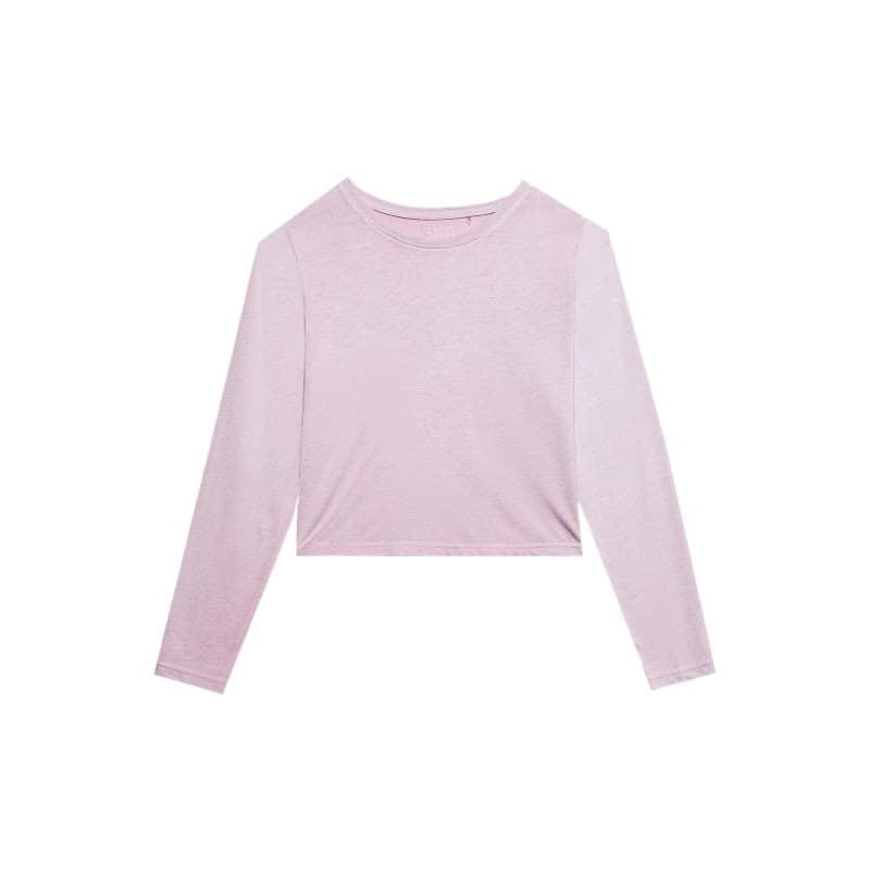 Dámske tréningové tričko s dlhým rukávom 4F LONGSLEEVE-WSS24TLONF250-52S-LIGHT VIOLET 6