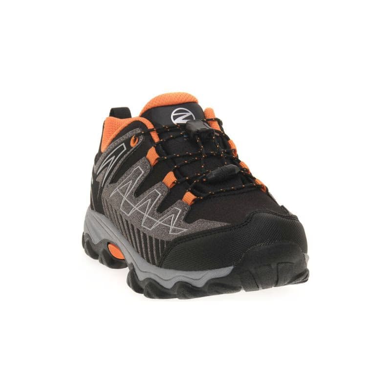 Detská nízka turistická obuv TREZETA Thunder Wp Kid, Grey Orange 4