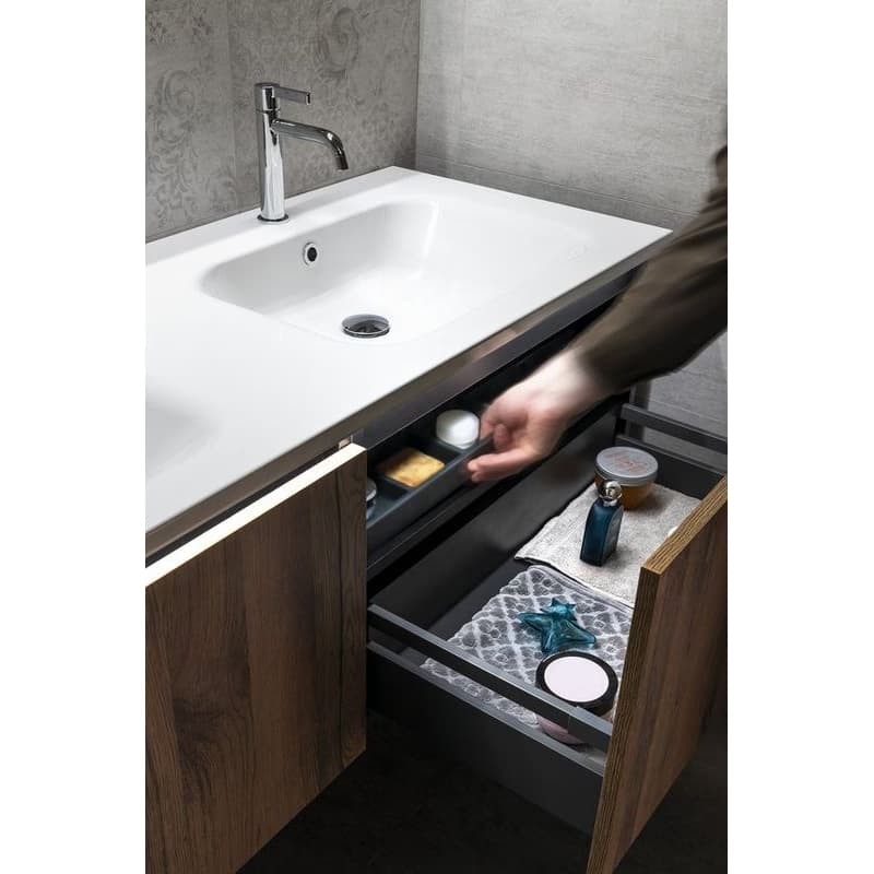 SAPHO - LOREA skrinka 160x46x51,5cm (80+80cm), biela matná LE080-3131-01 4