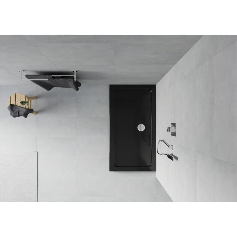 MEXEN - Flat sprchová vanička obdĺžniková slim 140 x 70, čierna 40707014 3