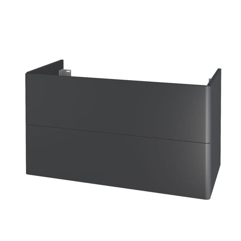 Mereo Siena, kúpeľňová skrinka 100 cm, antracit mat CN432S 1
