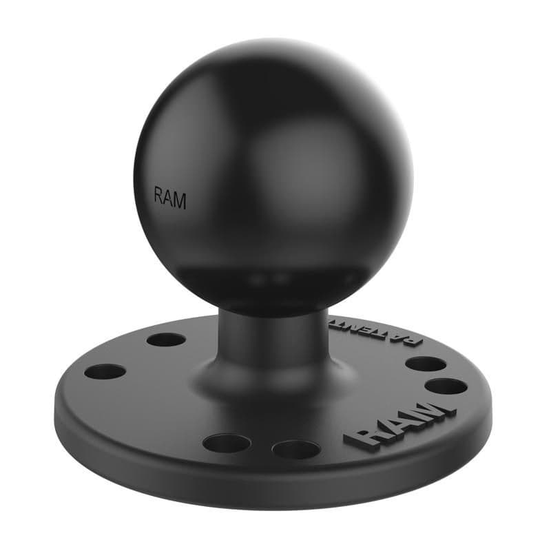 RAM Mounts kruhový adaptér s AMPS vzorom dier s guľovým čapom 1,5", RAM-202U 1