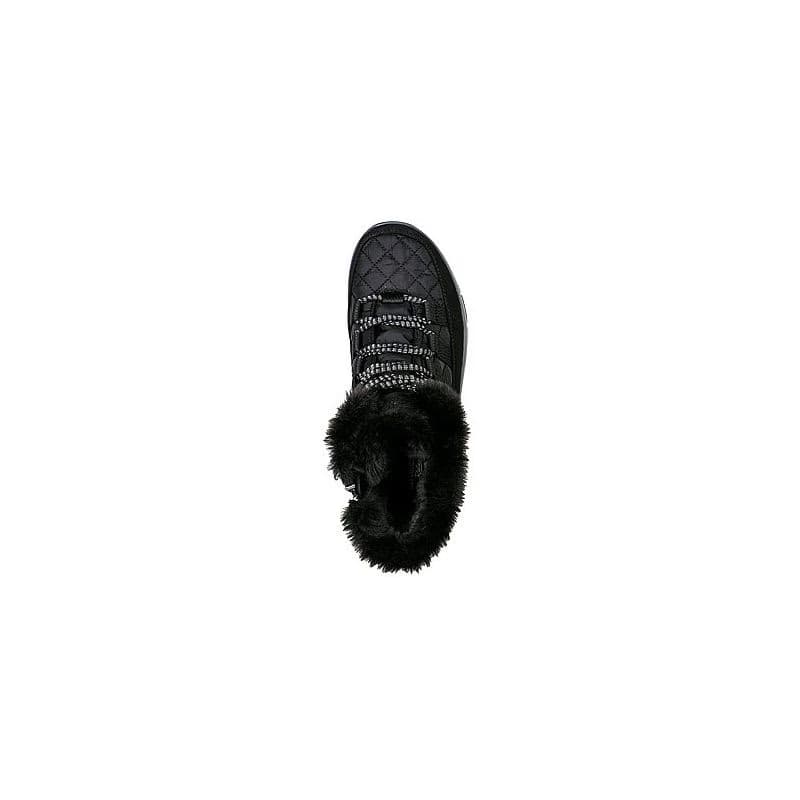 Dámske vysoké zimné topánky SKECHERS Easy Going Moro Street black 4