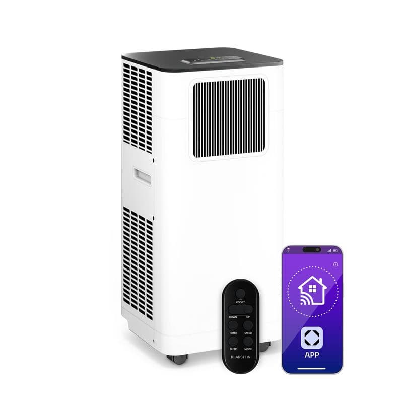 Klarstein Breeze Box mobilná klimatizácia | 11000 BTU | 32 cm | 51 m² | Energetická trieda A