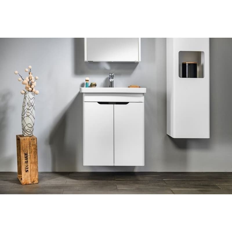 SAPHO - Kúpeľňový set ELLA 60, 2x dvere, biela KSET-074 3