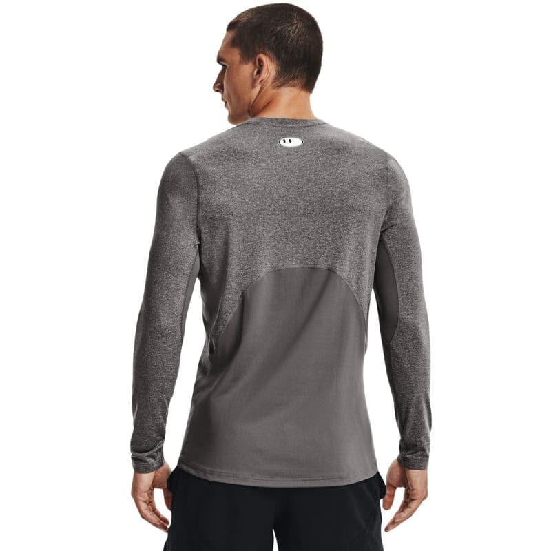 Pánske kompresné tričko s dlhým rukávom UNDER ARMOUR UA CG Armour Fitted Crew-GRY 2
