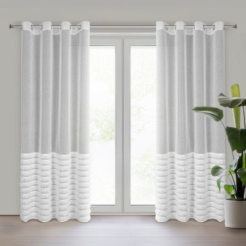 ArtFir Záclona DANA 2 K | biela 140 x 250 cm 1