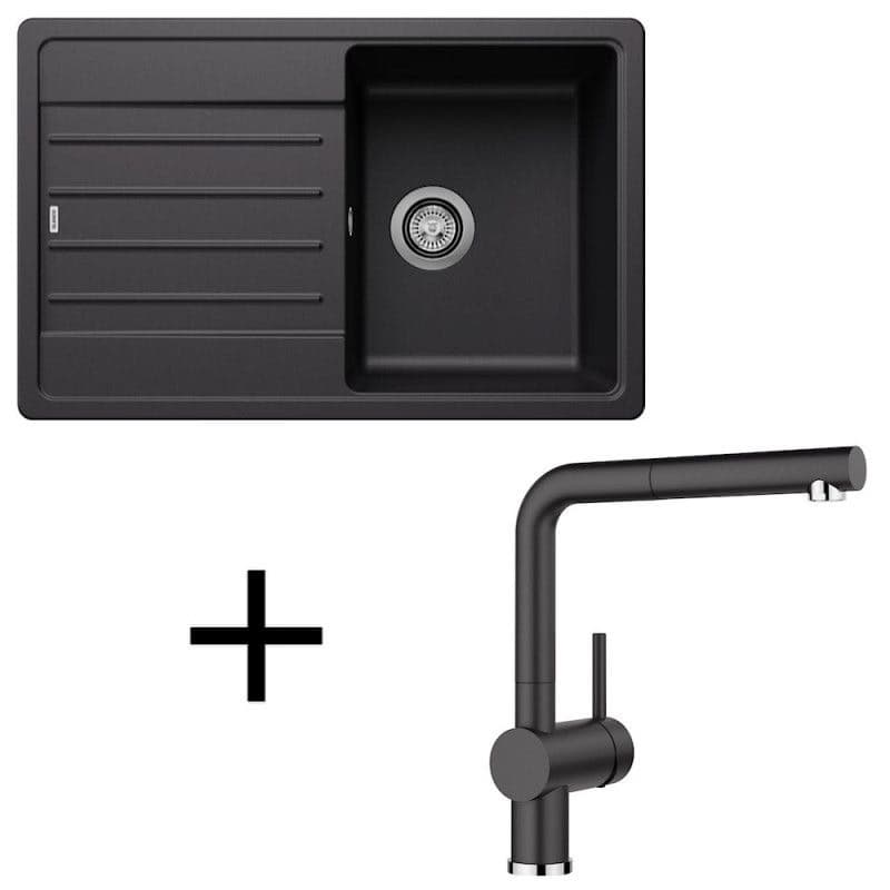Blanco set Legra 45 S + Linus-S silgranit tartufo 1